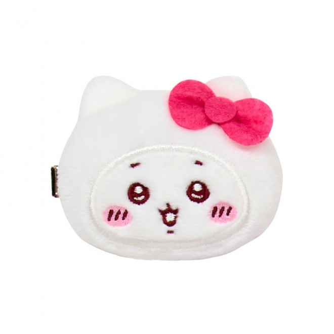 The Chiikawa × Sanrio Characters collaboration features mascots in fuzzy costume crossovers, with 21 new items releasing June 13 nationwide